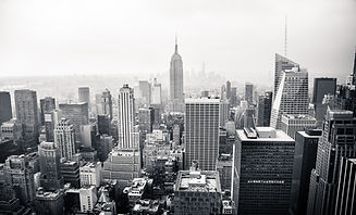 NYC Skyline BW